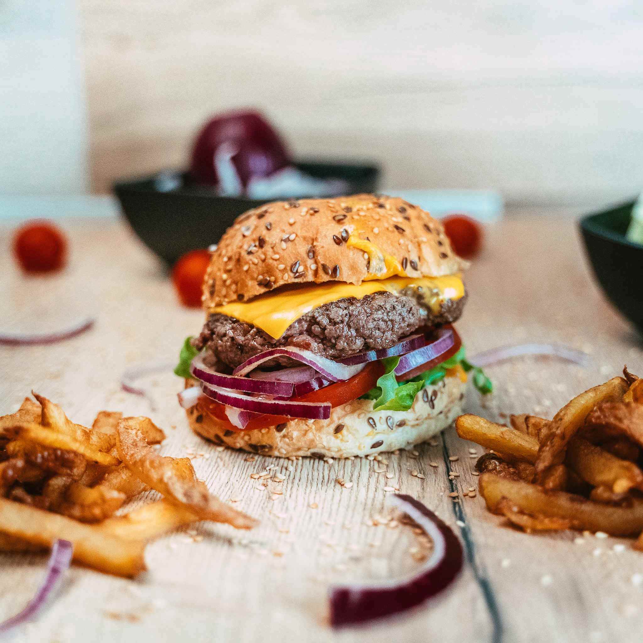 Burger Steak Frites