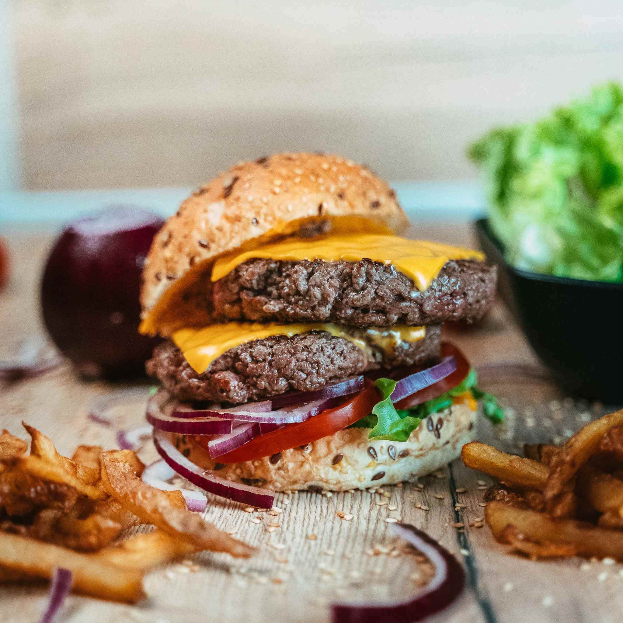 Burger Steak XXL Frites