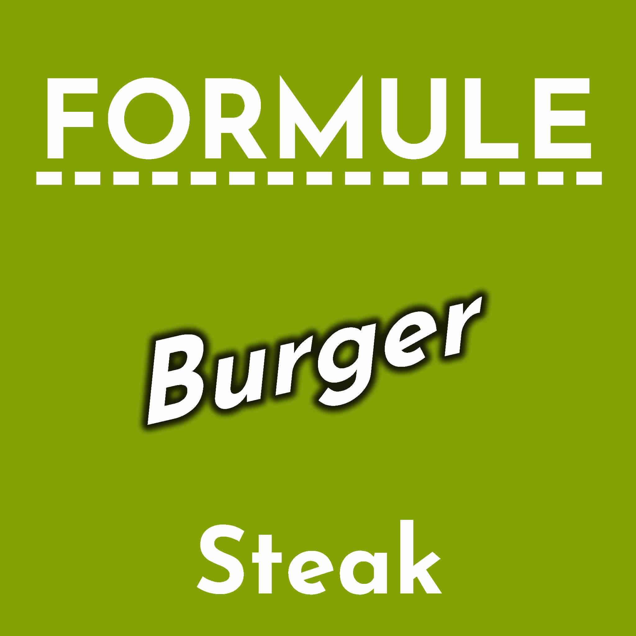 Formule Burger Steak Frites